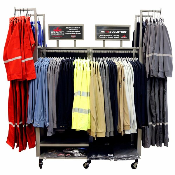 Mcr Safety Gloves, 4-Way Display Rack MPOSD1